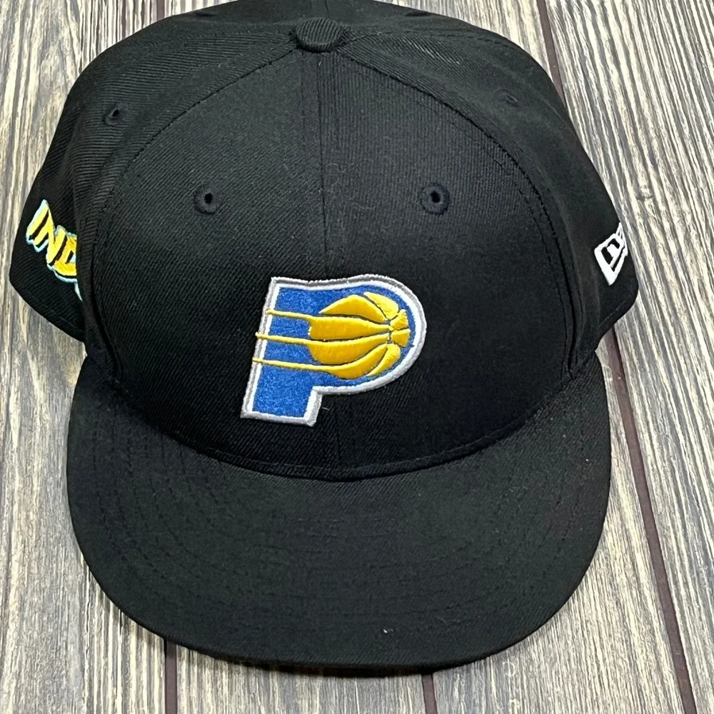 Indiana Pacers New Era Hat Men Black 9FIFTY Snapback Indy Basketball Cap NBA